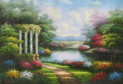 तेल चित्रकला