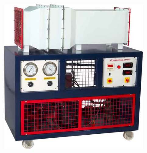 Air Conditioner Test Rig - Color: Blue And Red