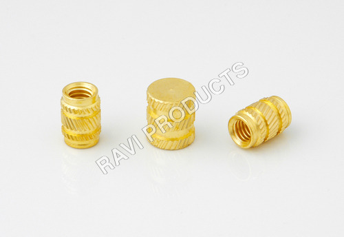 Brass Round Insert Nut