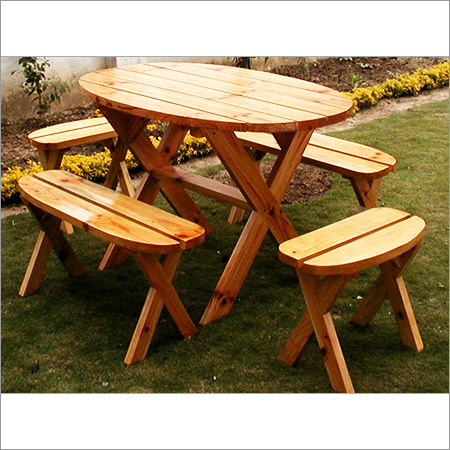 Wooden Garden Table Sets
