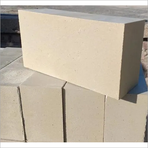 Acid Proof Bricks - Clay & Quartz, 9 Inch Size, Cream Color | High Strength, Abrasion Resistance, Acid-Resistant