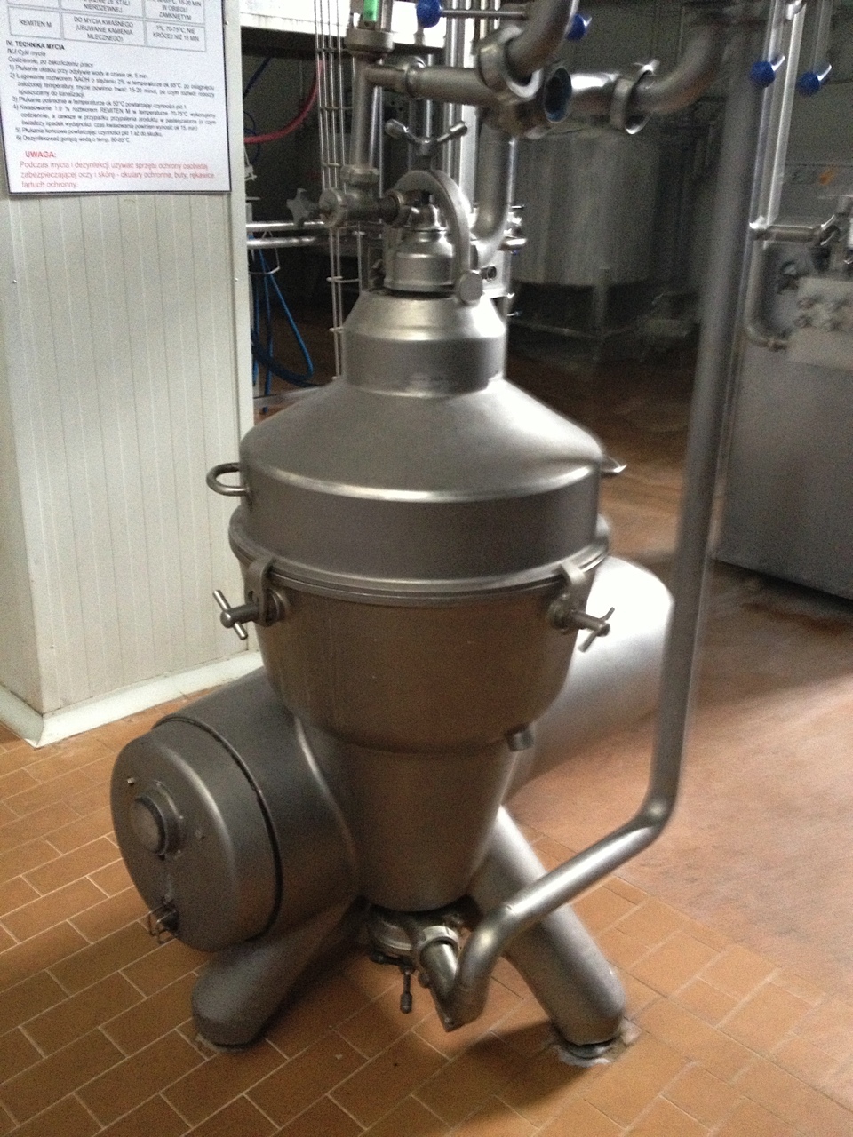 Used Dairy Centrifuges