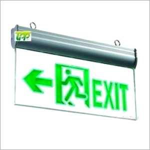 Exit LED Sign Board - Durable Materials, Standard Size | Excellent Resolution, Low Maintenance, Enhanced Functional Life