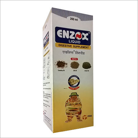 Enzox Liquid एक उच्च गुणवत्ता वाली तरल है जो आपकी आवश्यकताओं को पूरा करने के लिए तैयार की गई है। इसका उपयोग विभिन्न औद्योगिक अनुप्रयोगों में किया जा सकता है।