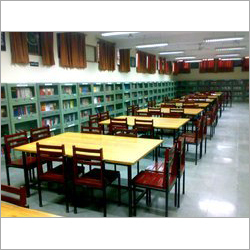 लकड़ी का पुस्तकालय फर्नीचर