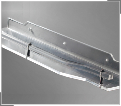 Acrylic Front Bathroom Shelf - Customized Size | Easy to Clean, Stable Fitting, High Strength Design