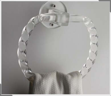 Acrylic Towel Ring Size: Customized