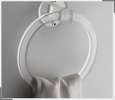 Round Acrylic Towel Ring Size: Customized