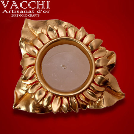 Gold Plated Diya