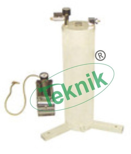 Lateral Pressure Assembly - Pressure Chamber with 10 kg/cm² Gauge | Designed for Soil Testing Applications, Includes Foot Pump and Connecting Pressure Hose