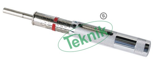 Pocket Pentrometer - Lightweight Steel Barrel 20mm Diameter, 150mm Length , Direct Reading Scale for Soil Testing Applications