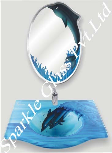 लक्ज़री ग्लास बेसिन