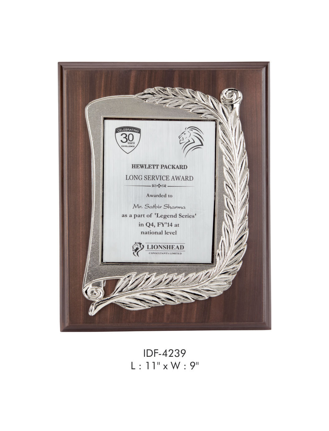 Mementos And Plaques