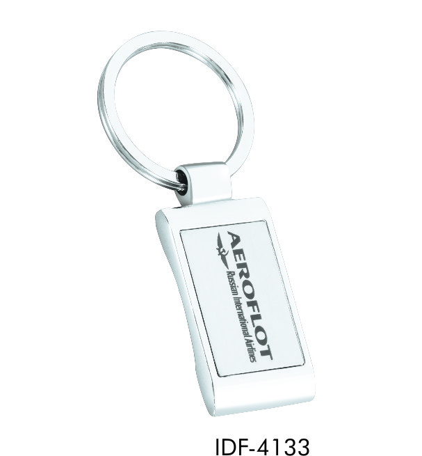 Metal Key Chains - Metal & Leather, Oval Shape, Silver Finish | Lightweight, Attractive, Durable, Stylish, Customizable Engraving