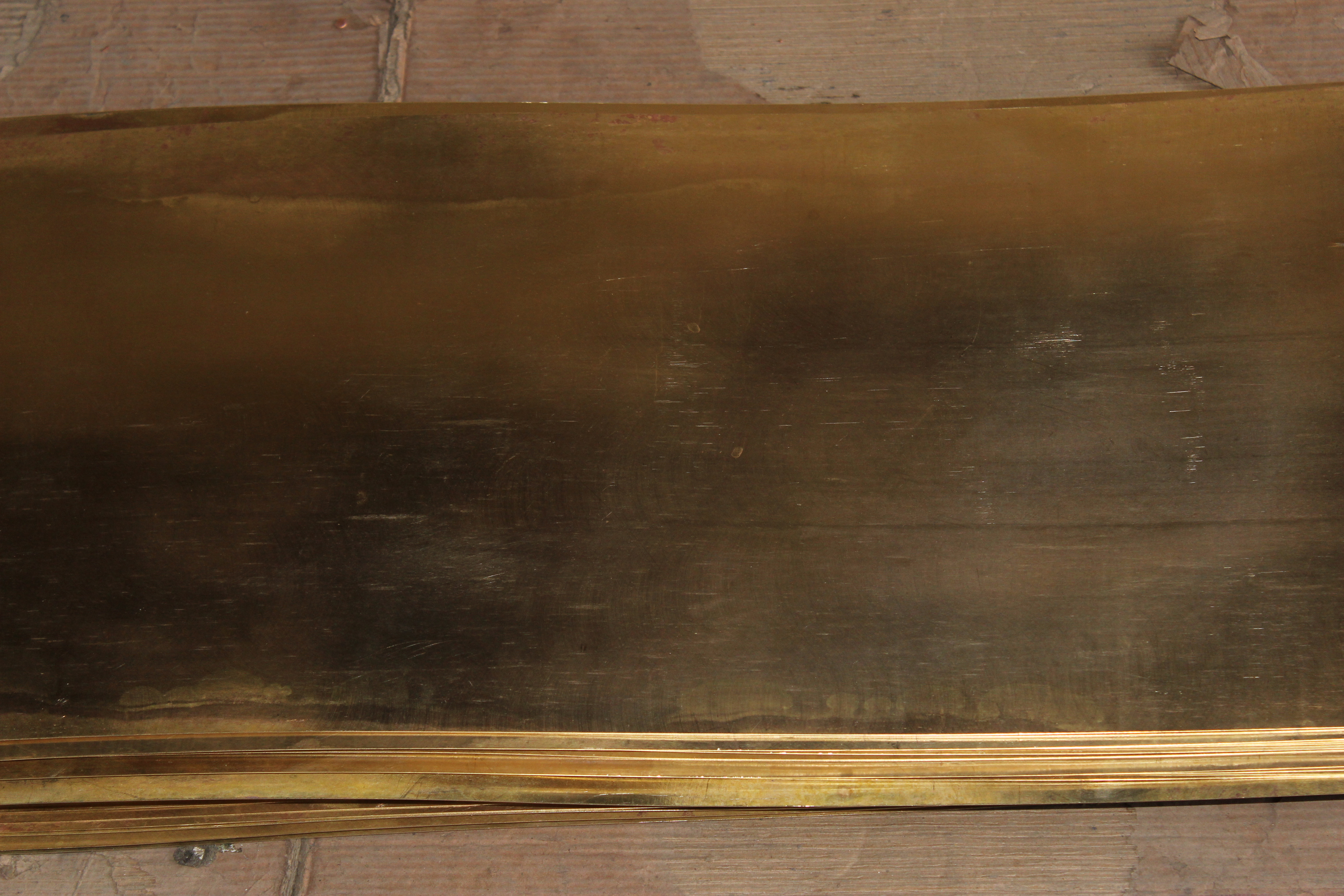 Brass Metal Strips - C36000 Alloy, Variable Length & Thickness, Dimensionally Accurate, Durable Finish, Versatile For Electrical & Architectural Use