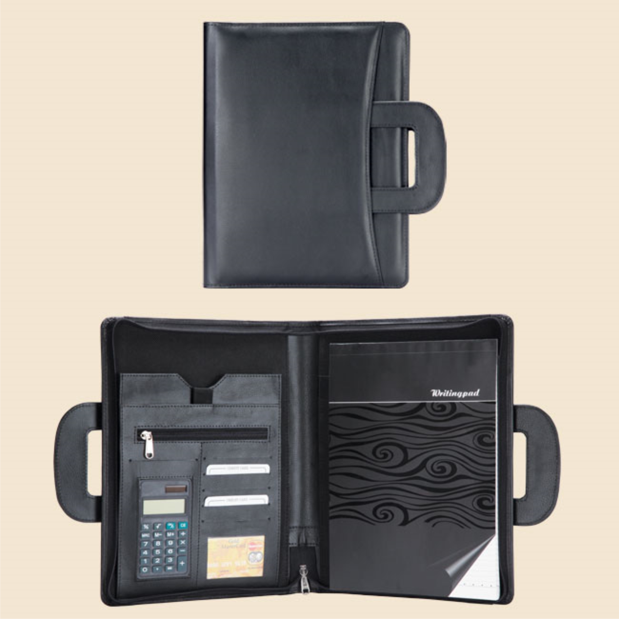Black Conference Folder