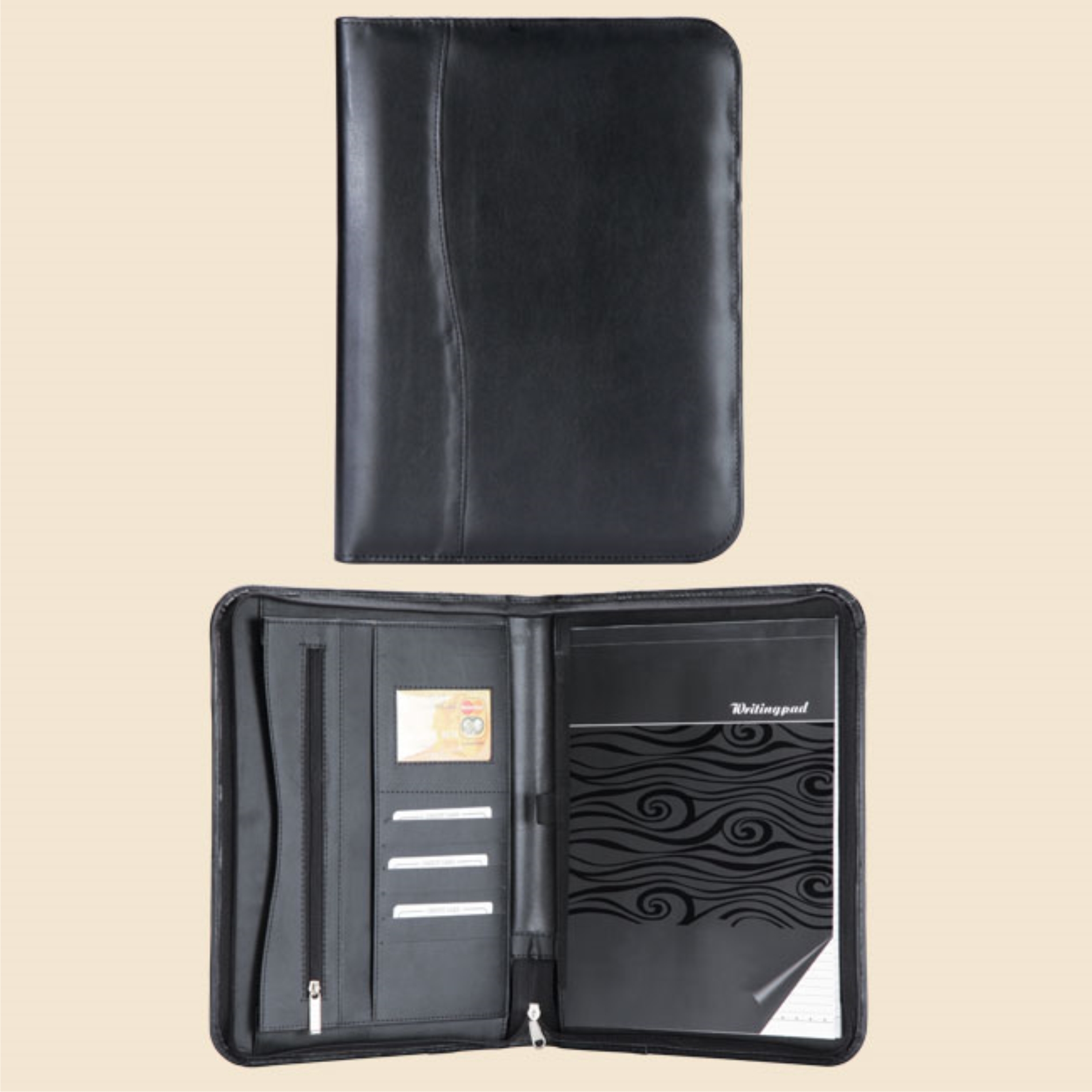 Black Conference Folder