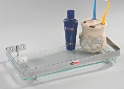 बाथरूम शेल्फ ग्लास शेल्फ फ्लैट