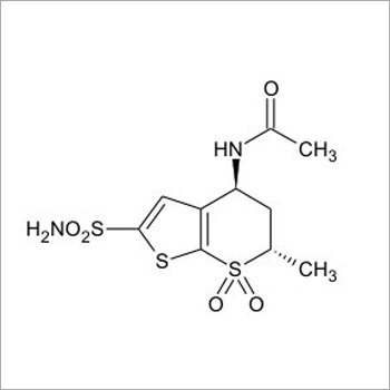 N-[(4S,6S)-6-मेथिल-7,7-डायऑक्साइड-2-सल्फामोइल-5,6-डिहाइड्रो-4H-थेनो