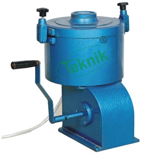 Bitumen Extractor - Hand Operated, 1.5 Liter Bowl Capacity | Precision Rotor Bowl, Manual Operation, 2400-3600 RPM Speed