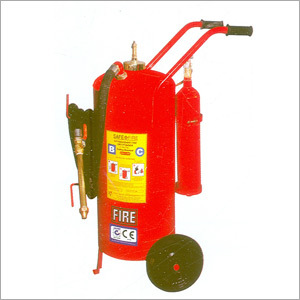 एबीसी ट्रॉली माउंटेड फायर एक्सटिंग्विशर