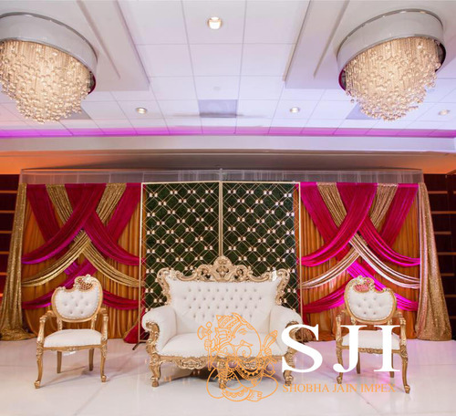 Yellow Maharaja Sofa Set