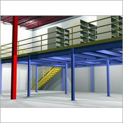 Storage Mezzanine Floor - Quality Tested Materials, Advanced Engineering | Corrosion Resistance, Strong Design, Spacious for Heavy Goods