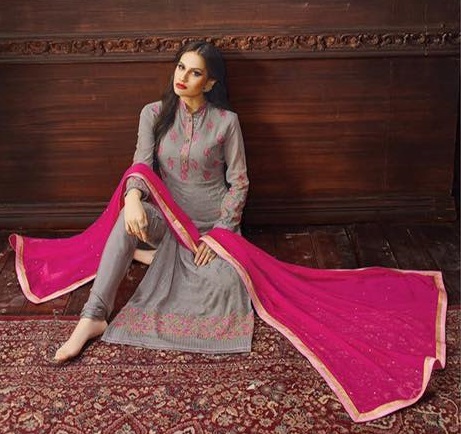 Embroidered Party Wear Suits