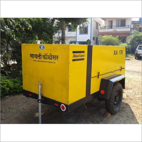 इलेक्ट्रिक स्क्रू एयर कंप्रेसर किराए पर