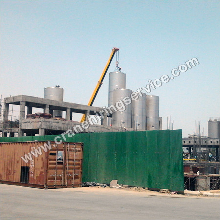 भारी शुल्क क्रेन किराये पर