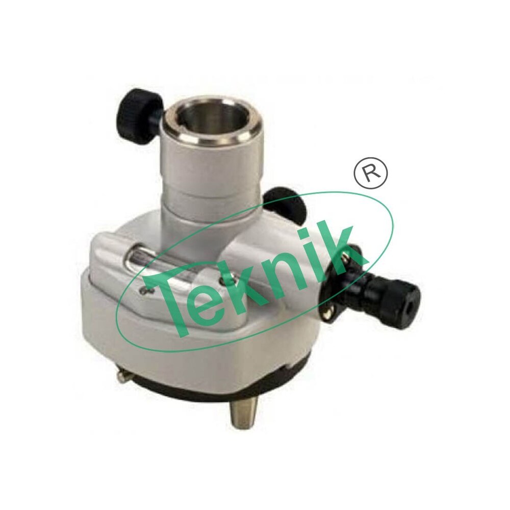PENTAX TRIBRACH ADAPTOR - 2.5X Optical Plummet, Adjustable Height 100-120 mm | Precision-Machined 360° Rotating Axis, Compatible with 24.9 mm Bayonet Base