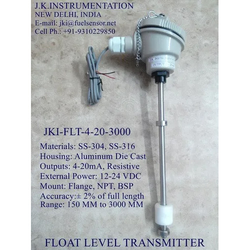 Float Level Transmitter - Reliable Stainless Steel Sensor | High Precision, Versatile Applications, Easy Installation