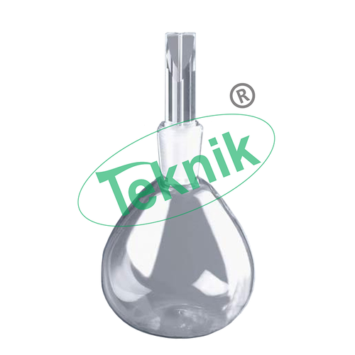 Specific Gravity Bottle - Glass 50ml Capacity, 6mm and 25mm Neck Options | Ideal for Bitumen Density Testing, Includes Stopper and Accessories