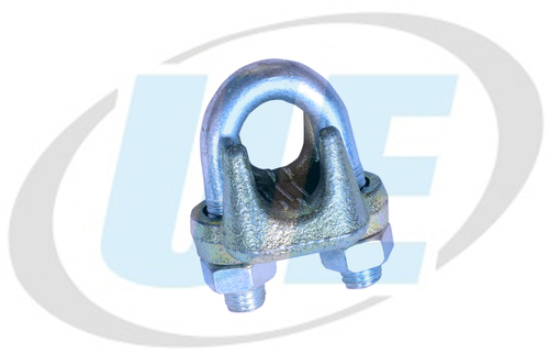 Forged Grip - Bulldog Grip - Wire Rope Clamp Big Jaw | Aluminum & Aluminum Alloy, 11-33 KV, Silver, Durable - Easy to Operate - Strong