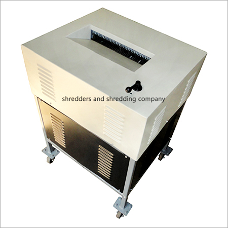 Heavy Duty Paper Shredder - Cast Iron Housing, 18" x 26.25" x 38.5" | Steel Cutters, 3 Phase 2 HP Motor, 1000 Kgs/Day Capacity, Dust Protection