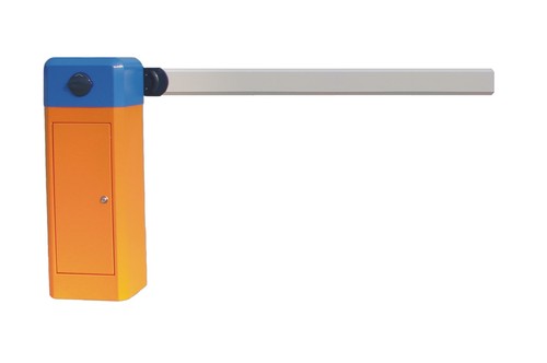 Yellow Automatic Traffic Boom Barrier