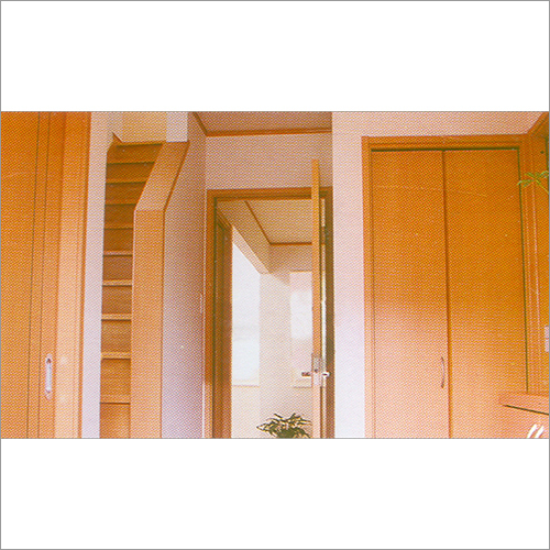 Wooden Flush Doors - 100% Seasoned Pine Wood, Customizable Dimensions, Brown Finish | Durable Double Core, Termite Resistant, Smoothly Finished