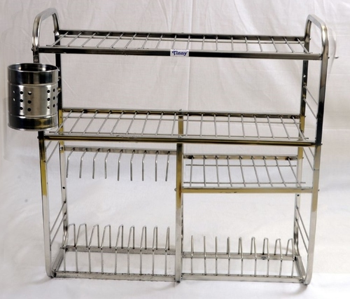 स्टेनलेस स्टील किचन रैक