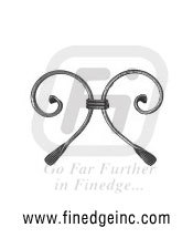 Ornamental Iron Clip On Unit