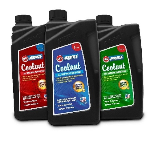 Tropical Formula Engine Coolant - Eco-Friendly Dark Green & Super Red, Anti-Boil Protection, Rust & Corrosion Prevention for Four Wheelers