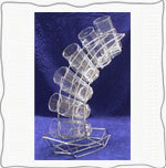 Glass Stand Ship