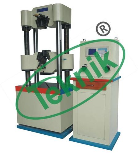 Digital Universal Testing Machine - Max Testing Power 1000KN, Jaw Separation up to 2000 mm | High Accuracy, Ergonomic Design, Ideal for Material Strength Testing