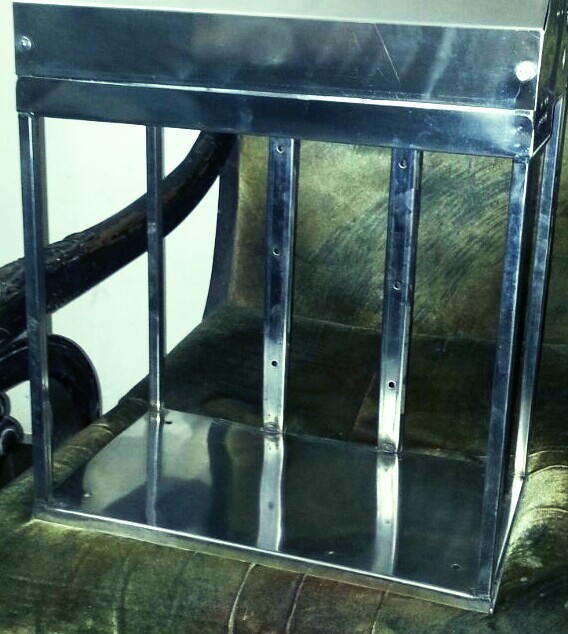 R.o. Stand - Pvc Coated Metal, Size: Variable, Color: Blue | Durable Design, Easy Installation, Space Saving, Stable Support, Supports 25/50 Lph Ro Purification Units