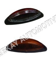 REAR TOP LIGHT - PVC Plastic, 12-24 Volt, Red Color | Durable Finish, 5-10 Watt Power, Designed for Commercial Vehicles