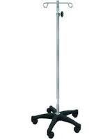 I.V.Rod Plastic Base  Equipment Materials: Metal