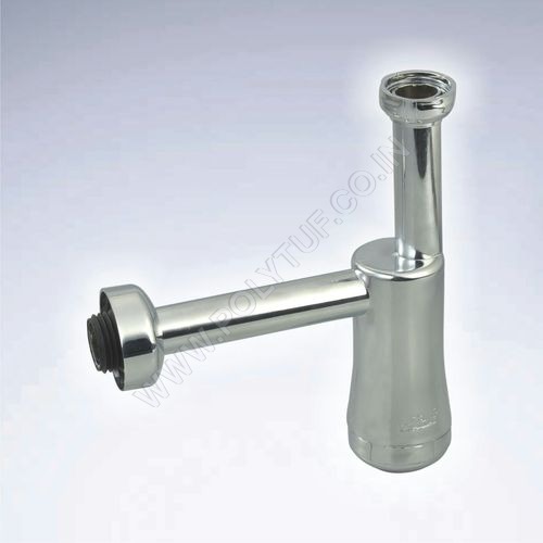 Chrome Plated PTMT Bottle Trap