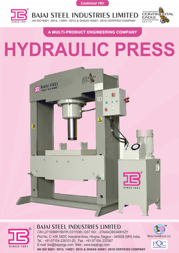 हाइड्रॉलिक प्रेस