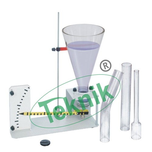 Pascal Apparatus - 26mm Diameter, Adjustable Pointer, Three Glass Vessels | Sliding Weight Lever Arm, Spirit Level, Flexible Diaphragm