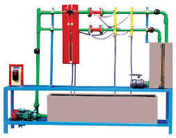 Orifice Meter Apparatus - Metal and Plastic, Differential Manometer with Parallel Pipelines | Includes Centrifugal Pump, Sump Water Tank, Flow Control Valves