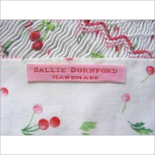 डिजाइनर बुने हुए लेबल